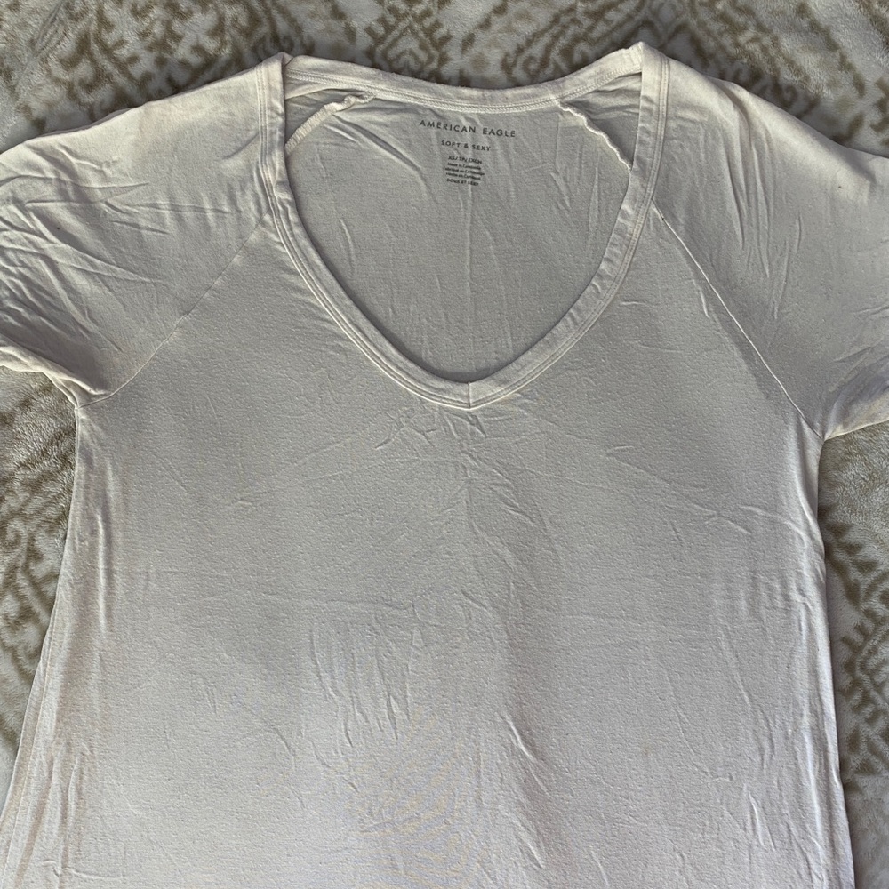 American eagle soft and sexy white shirt